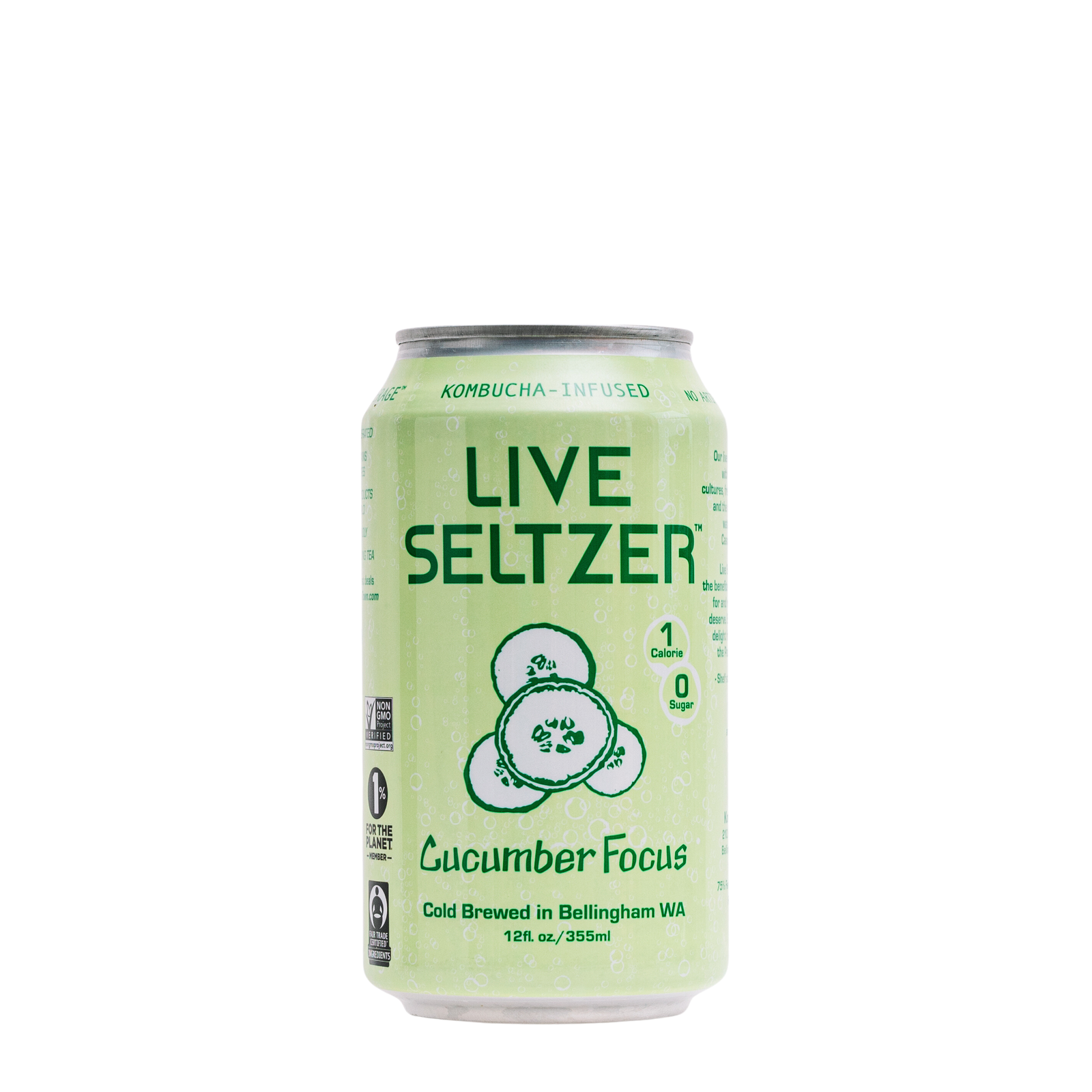 Load image into Gallery viewer, Cucumber Live Seltzer (case of 12)