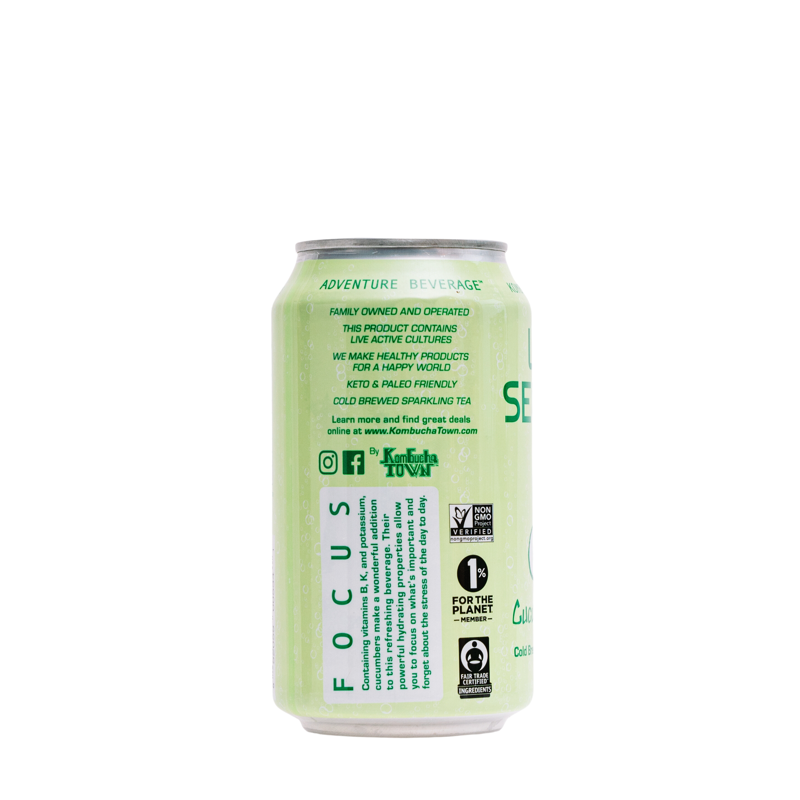 Load image into Gallery viewer, Cucumber Live Seltzer (case of 12)