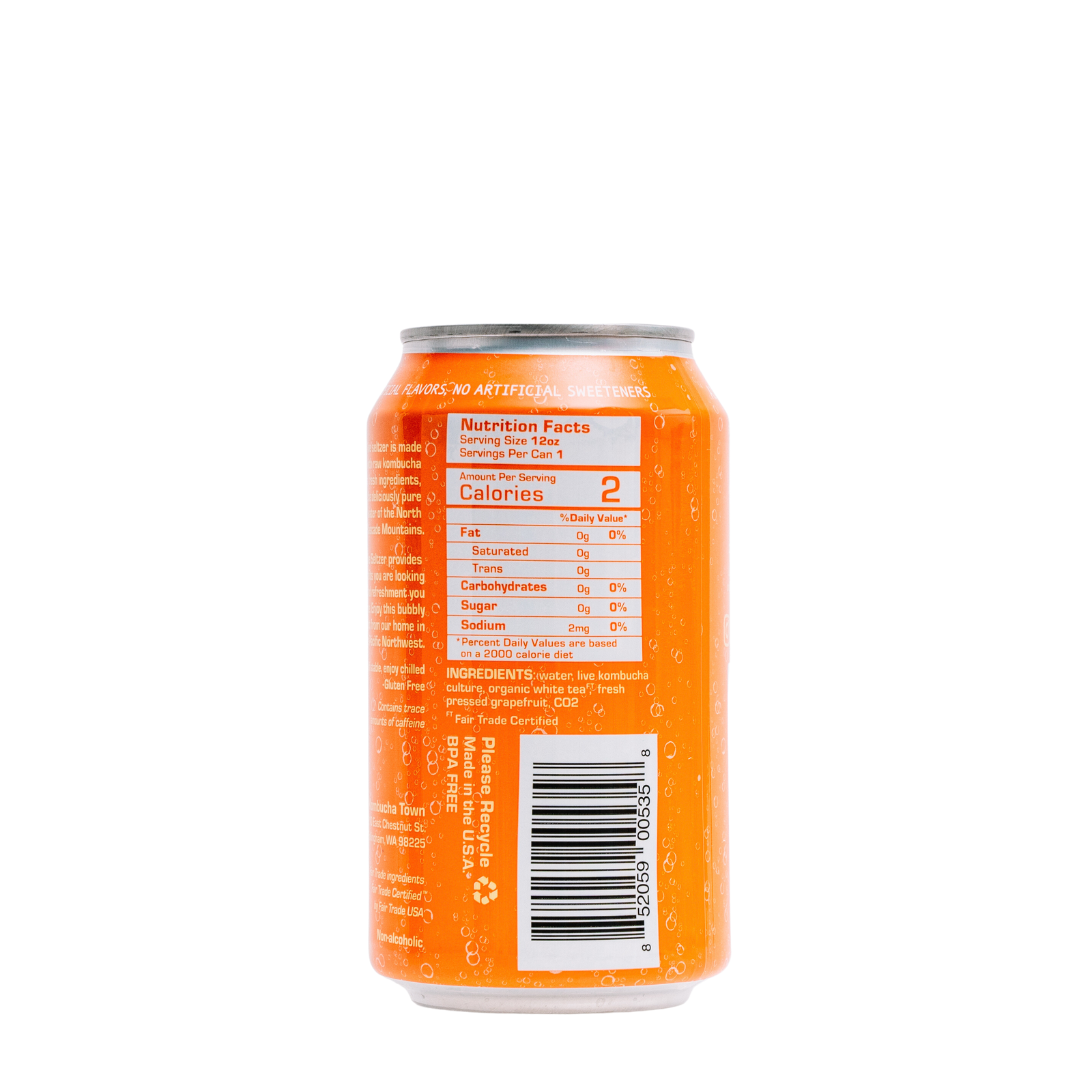 Load image into Gallery viewer, Grapefruit Live Seltzer (case of 12)