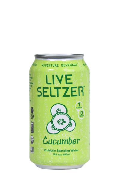 Cucumber Live Seltzer (case of 12)
