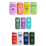 Variety Pack of Kombucha and Seltzer