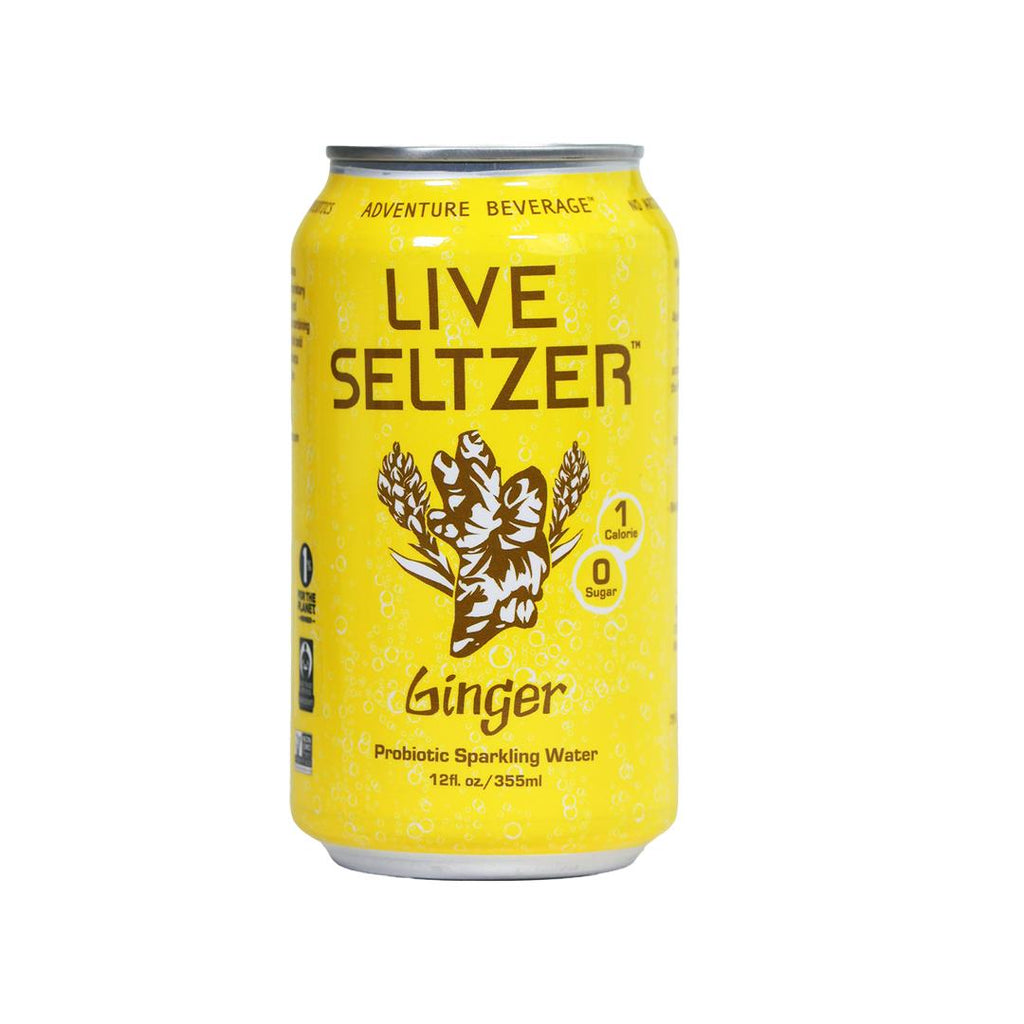 Ginger Energy Live Seltzer (case of 12)